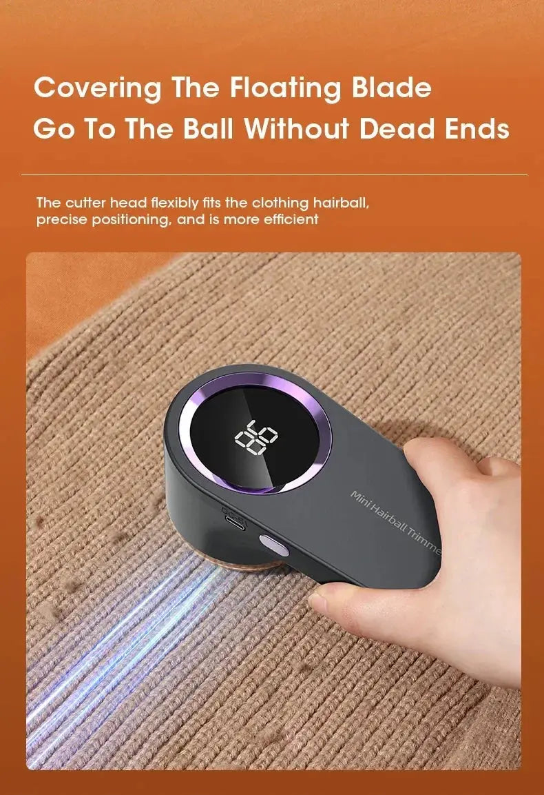 Lint Remover for Clothing LED Digital Electric Pellet Fluff Remover USB Rechargeable Fuzz Fabric Shaver Sweater Dropshipping Best Products Online