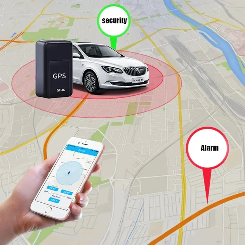 Mini GF07 GPS Car Tracker Real Time Tracking AntiTheft Anti Lost Locator Strong Magnetic Mount SlMMessage Positioner Best Products Online
