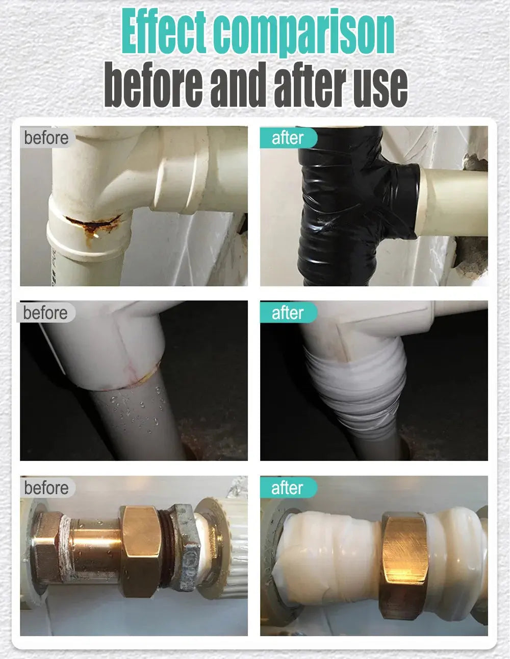 Super Strong Waterproof Stop Leaks Seal Repair Performance Silicone Adhesive Insulating Duct Tapes Best Products Online