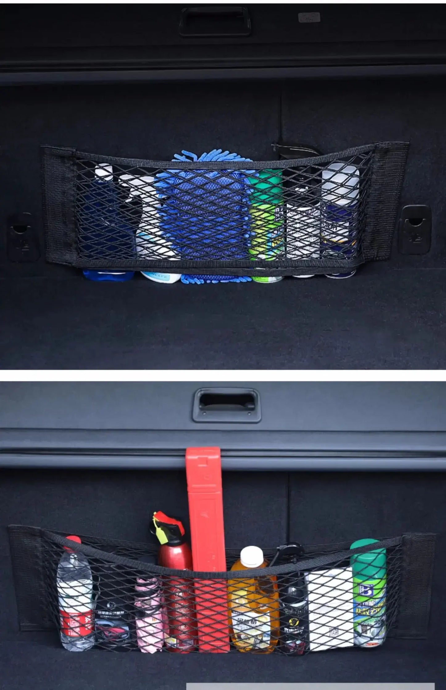 Luggage Storages Car Trunk Storage Bag Double Stretch Velcro Car Storage Net Bag Mesh Storages Net Bag Car Net Best Products Online