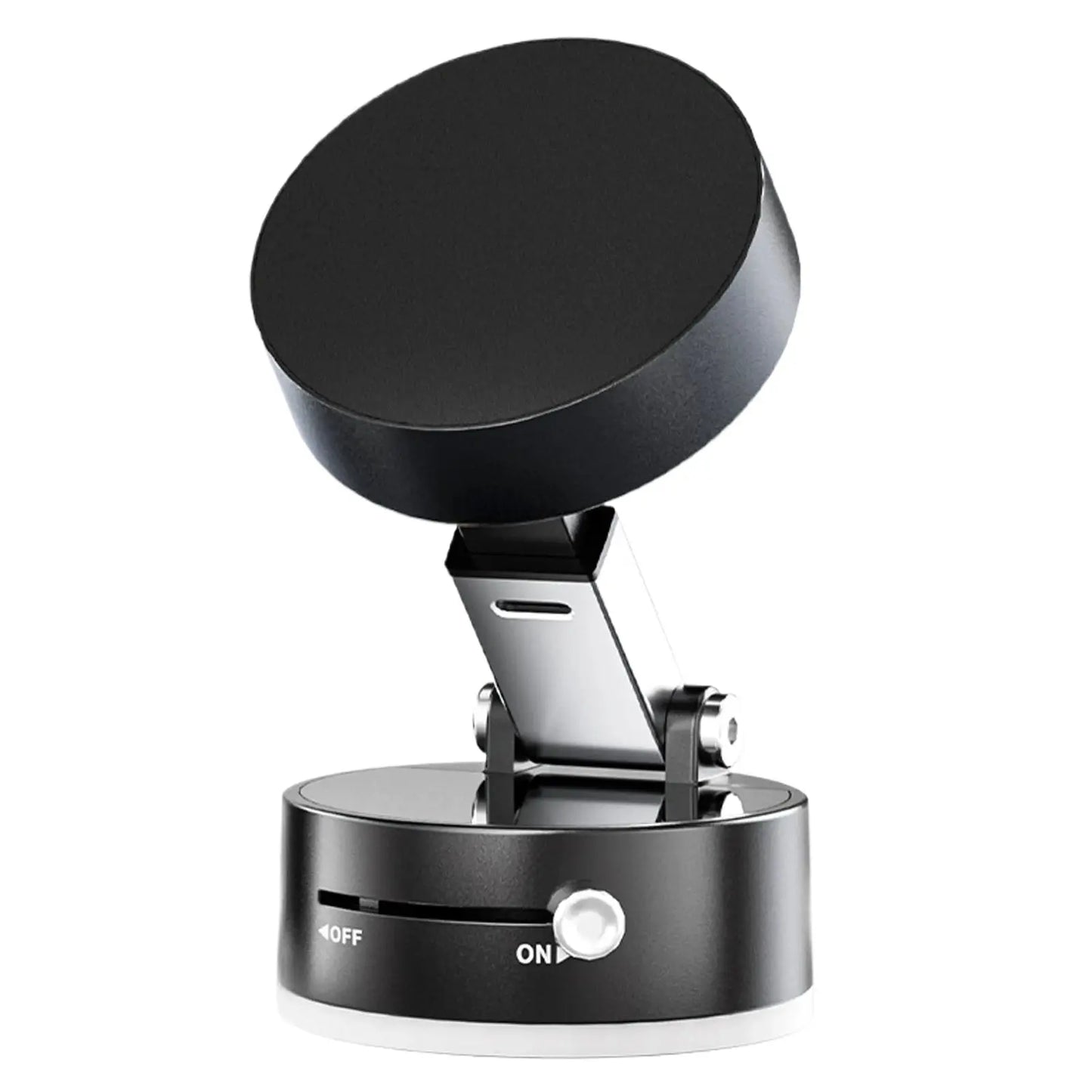 Vacuum Suction Cup Magnetic Car Phone Holder Double-Sided Foldable Magnetic Auto Phone Bracket For Car Interior Accessories Best Products Online