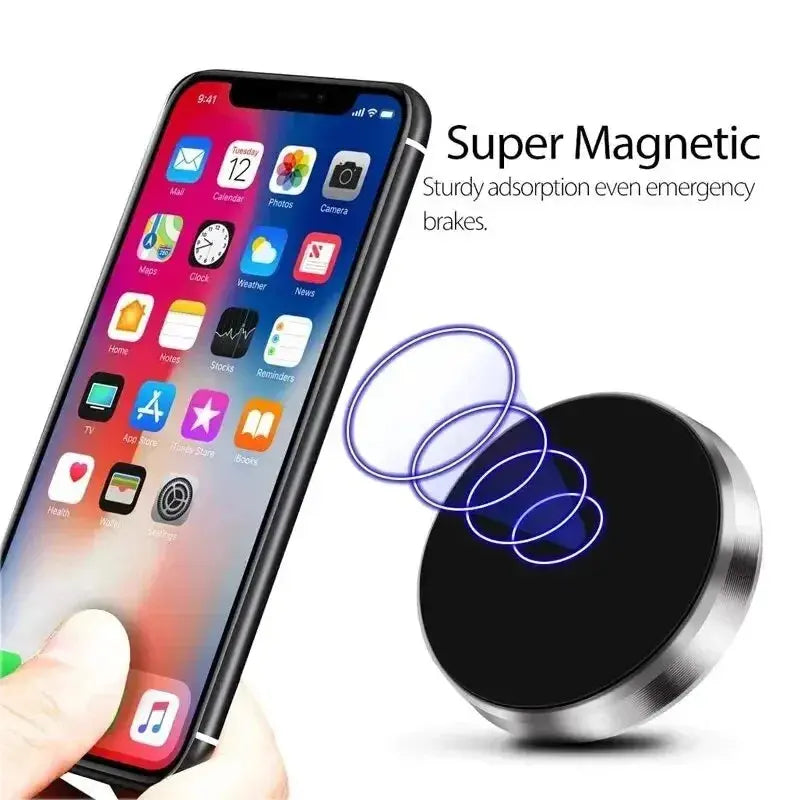 Magnetic Phone Car Holder Stand Universal Magnetic Mount Bracket Stick on Car Dashboard Wall for iPhone Samsung Xiaomi Huawei Best Products Online