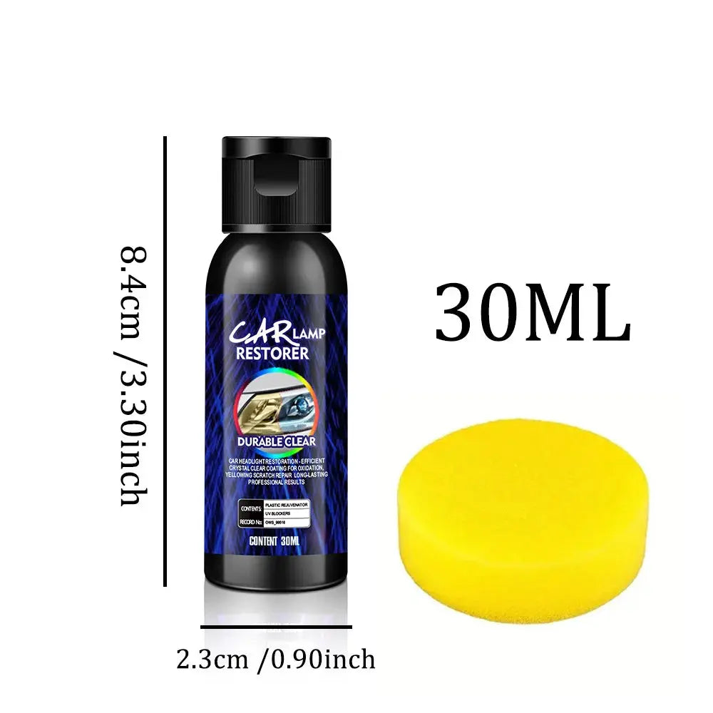 Car Headlight Restoration Polishing Headlamp Scratch Remover Repair Cleaning Paste Remove Oxidation Headlight Polish Liquid Best Products Online