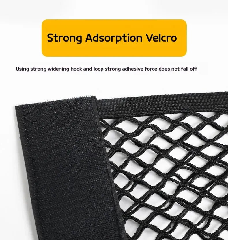 Luggage Storages Car Trunk Storage Bag Double Stretch Velcro Car Storage Net Bag Mesh Storages Net Bag Car Net Best Products Online