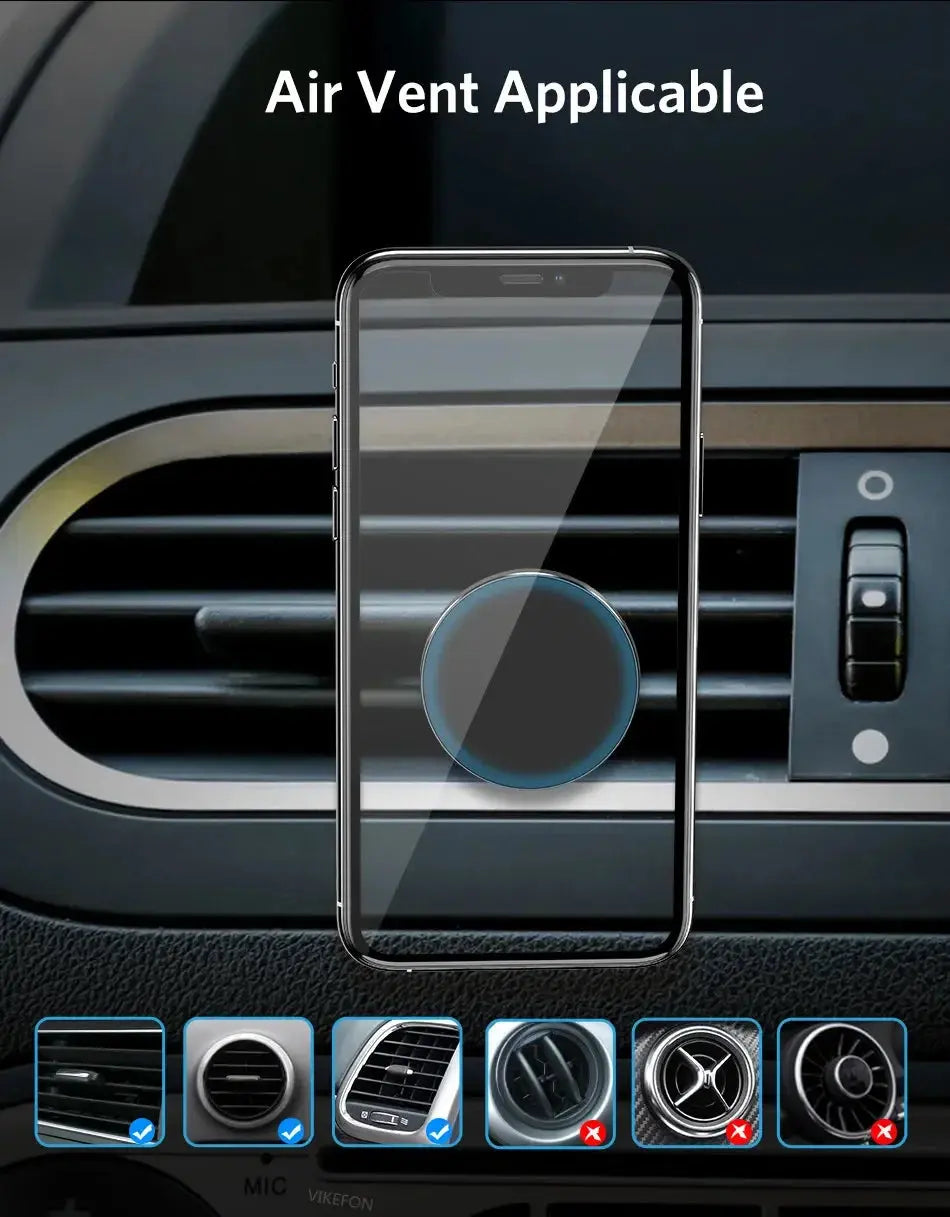 Magnetic Phone Holder in Car Stand Magnet Cellphone Bracket Car Magnetic Holder for Phone for iPhone 15 14 13 12 Huawei Xiaomi Best Products Online