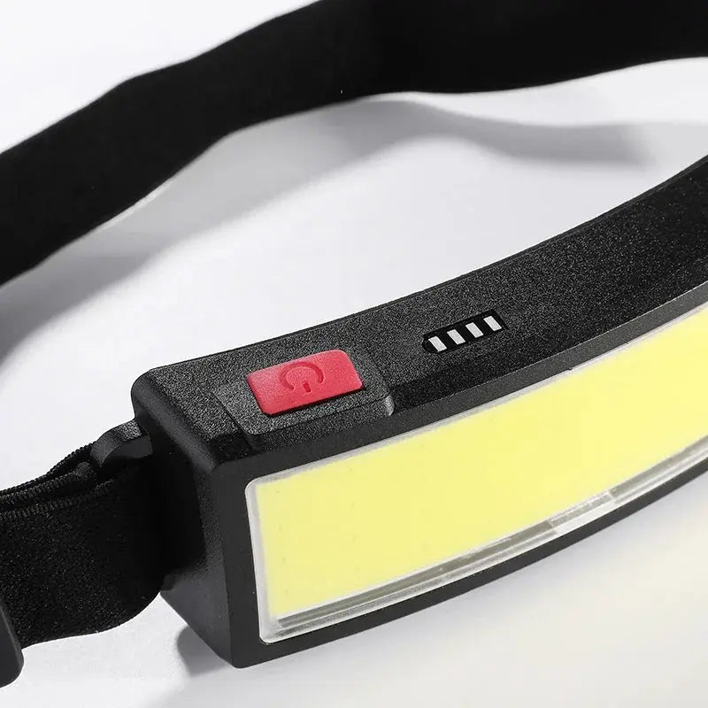 Powerful COB LED Headlamp Type-c Rechargeable Head Flashlight Built-in Battery Outdoor Fishing Camping Lantern Waterproof Torch Best Products Online