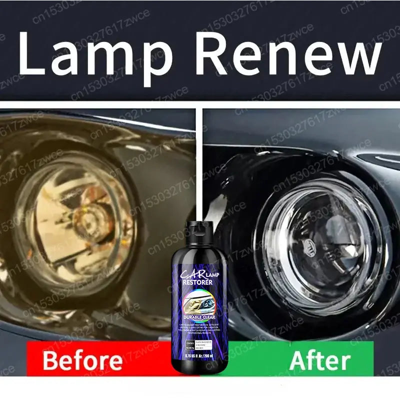 Car Headlight Restoration Polishing Headlamp Scratch Remover Repair Cleaning Paste Remove Oxidation Headlight Polish Liquid Best Products Online