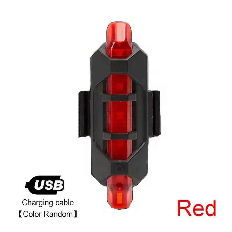 Bike Light Set Bicycle Headlight Taillight USB Rechargeable MTB Bike Front Rear Lamp Set Cycling Flashlight Bicycle Accessories Best Products Online