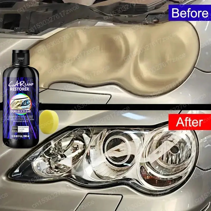 Car Headlight Restoration Polishing Headlamp Scratch Remover Repair Cleaning Paste Remove Oxidation Headlight Polish Liquid Best Products Online