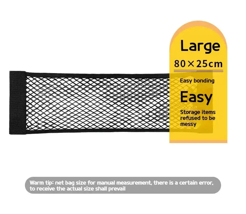 Luggage Storages Car Trunk Storage Bag Double Stretch Velcro Car Storage Net Bag Mesh Storages Net Bag Car Net Best Products Online