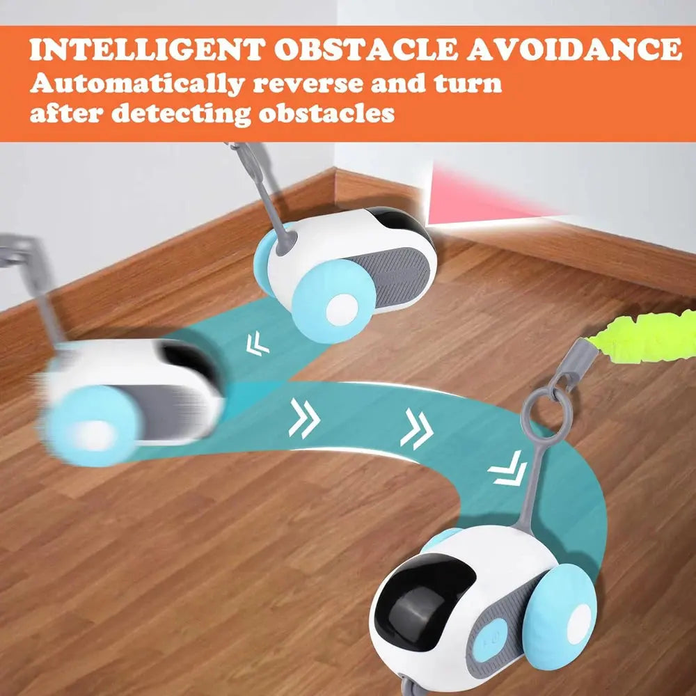Smart Cat Toy 2 Modes Automatic Moving Remote Controlled Toy Car for Cats Dogs Interactive Playing Kitten Training Pet Supplies Best Products Online