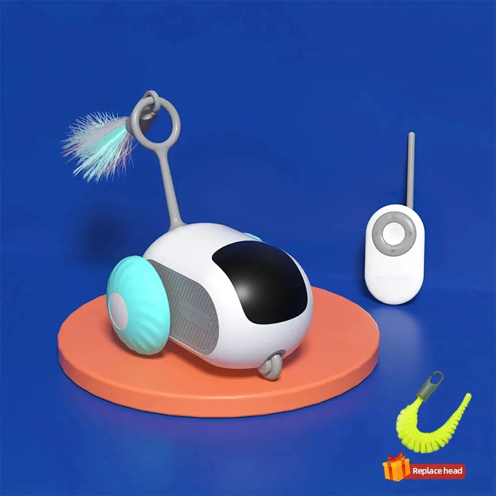 Smart Cat Toy 2 Modes Automatic Moving Remote Controlled Toy Car for Cats Dogs Interactive Playing Kitten Training Pet Supplies Best Products Online