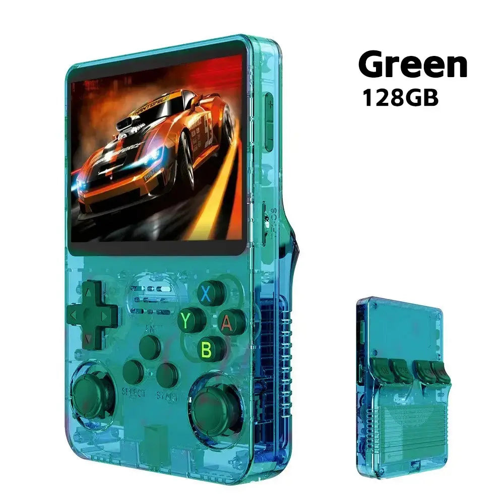 R36S Retro Handheld Video Game Console Linux System 3.5 Inch IPS Screen Portable Player 64GB GamesMultiple colors are available Best Products Online