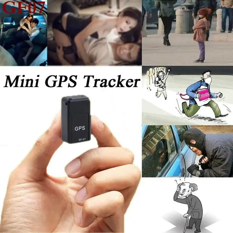 Mini GF07 GPS Car Tracker Real Time Tracking AntiTheft Anti Lost Locator Strong Magnetic Mount SlMMessage Positioner Best Products Online