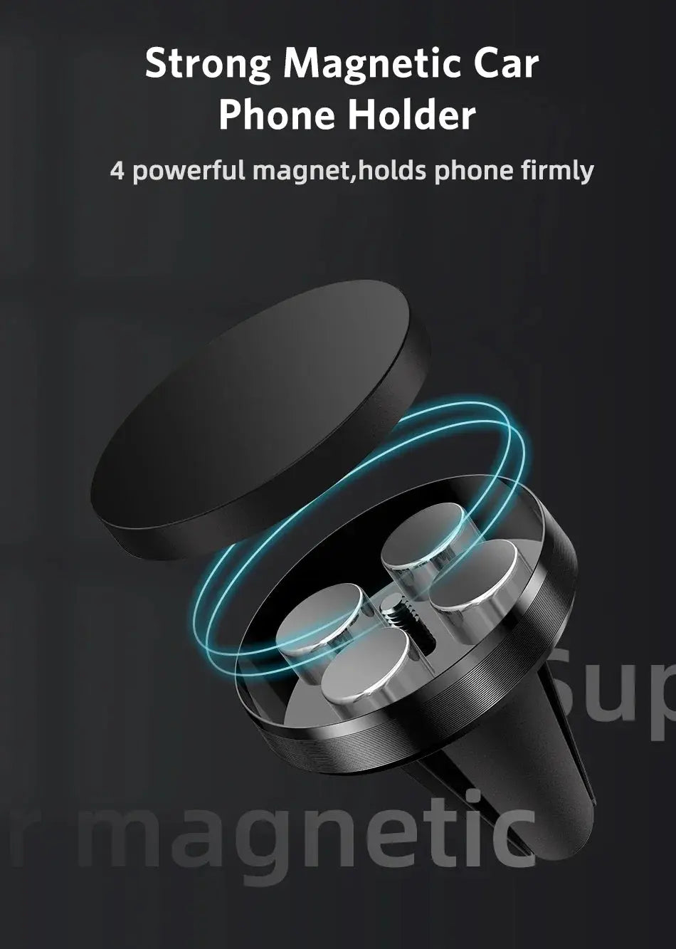 Magnetic Phone Holder in Car Stand Magnet Cellphone Bracket Car Magnetic Holder for Phone for iPhone 15 14 13 12 Huawei Xiaomi Best Products Online