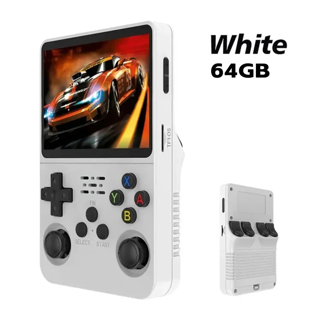 R36S Retro Handheld Video Game Console Linux System 3.5 Inch IPS Screen Portable Player 64GB GamesMultiple colors are available Best Products Online