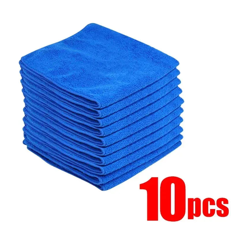 1-20Pcs Microfiber Towels Car Wash Drying Cloth Towel Household Cleaning Cloths Auto Detailing Polishing Cloth Home Clean Tools Best Products Online
