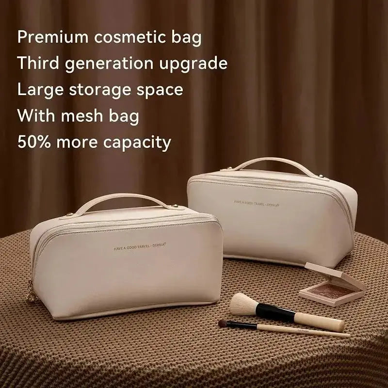 1/2Pcs Cosmetics Storage Kit Large Capacity Travel Toiletry Bag Makeup Bag Ins Advanced Sense Portable Cosmetic Storage Bag Best Products Online