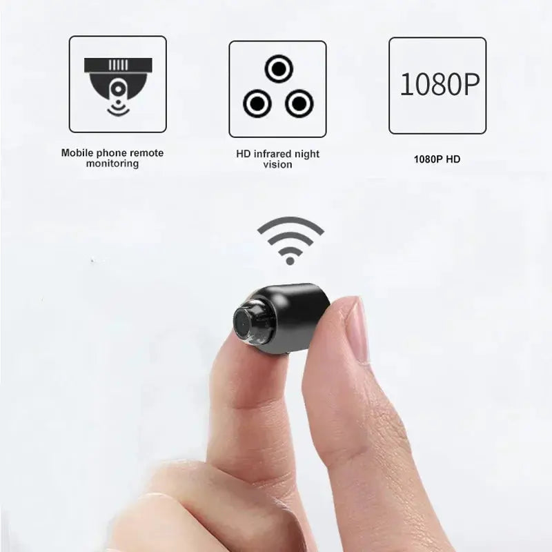 1080P HD Wireless WiFi Mini Camera Baby Monitor Indoor Security Surveillance Night Vision IP Cam Video Recorder Safety Camcorder Best Products Online