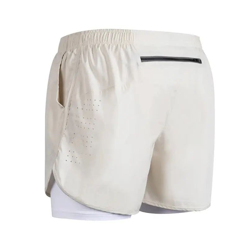 Men's Running Shorts 2025 New Release Gym Fitness 2-in-1 Exercise Summer Quick Dry Trendy Personalized Running Shorts Best Products Online