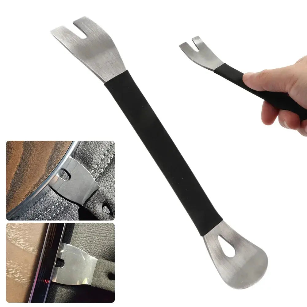 Car Audio Disassembly Tool Stainless Steel PryClip Rocker Crowbar Bar Door Panel Disassembly Pry Panel Interior Best Products Online