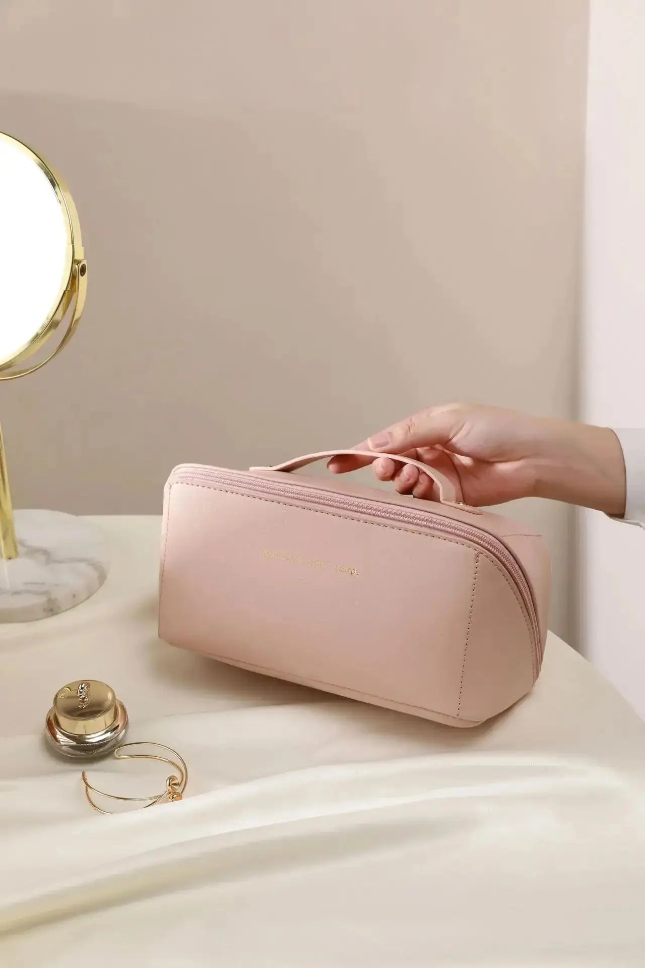 1/2Pcs Cosmetics Storage Kit Large Capacity Travel Toiletry Bag Makeup Bag Ins Advanced Sense Portable Cosmetic Storage Bag Best Products Online