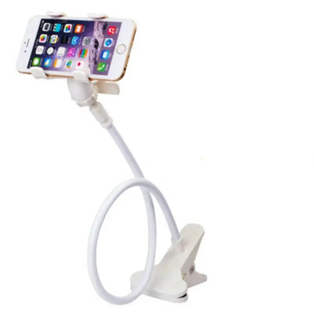 Lazy Bedside DesktopMobile Phone Clamp Bracket Flexible Long Arm Gooseneck Lazy Person Bracket With Handle Overhead Live Bracket Best Products Online