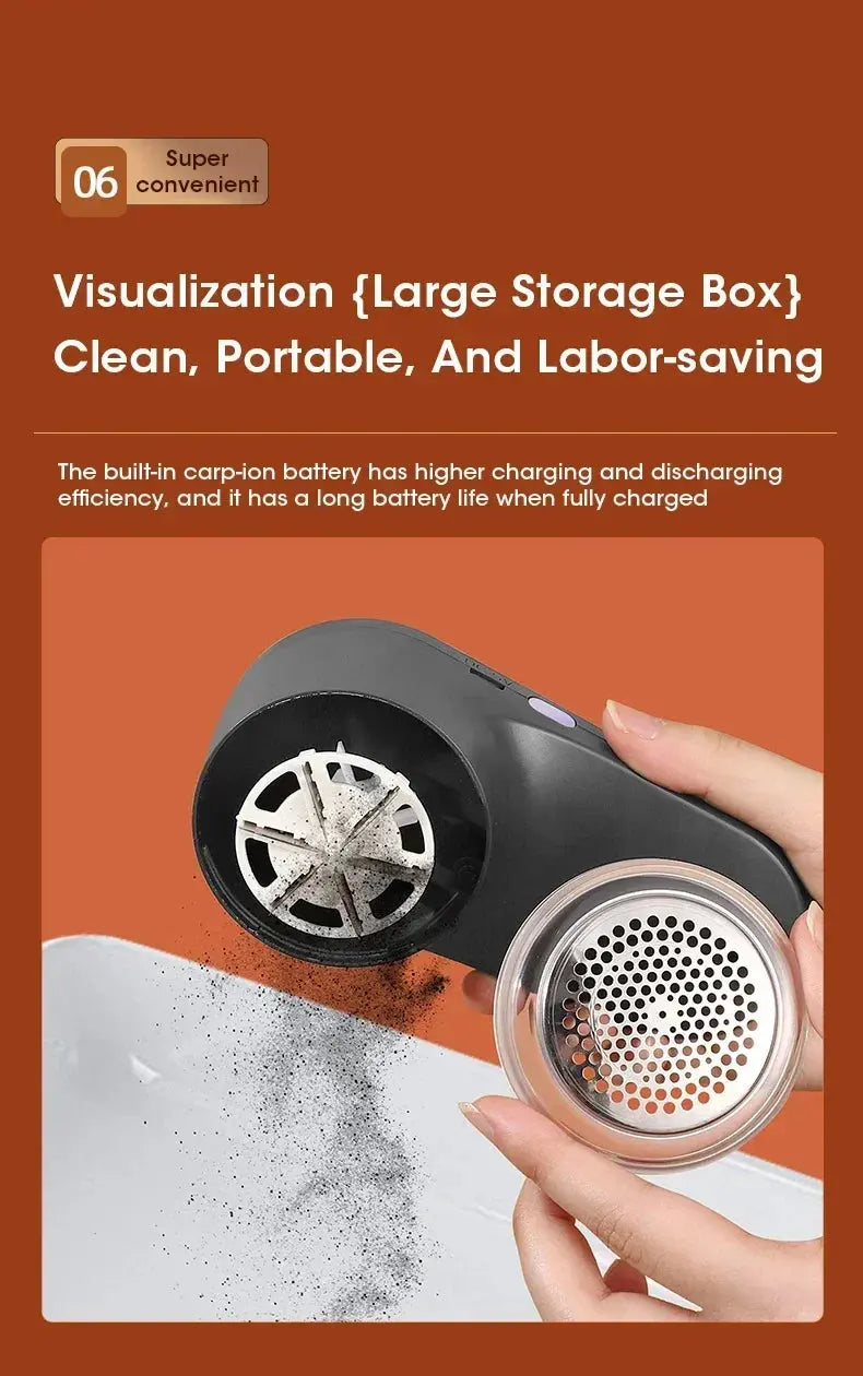 Lint Remover for Clothing LED Digital Electric Pellet Fluff Remover USB Rechargeable Fuzz Fabric Shaver Sweater Dropshipping Best Products Online