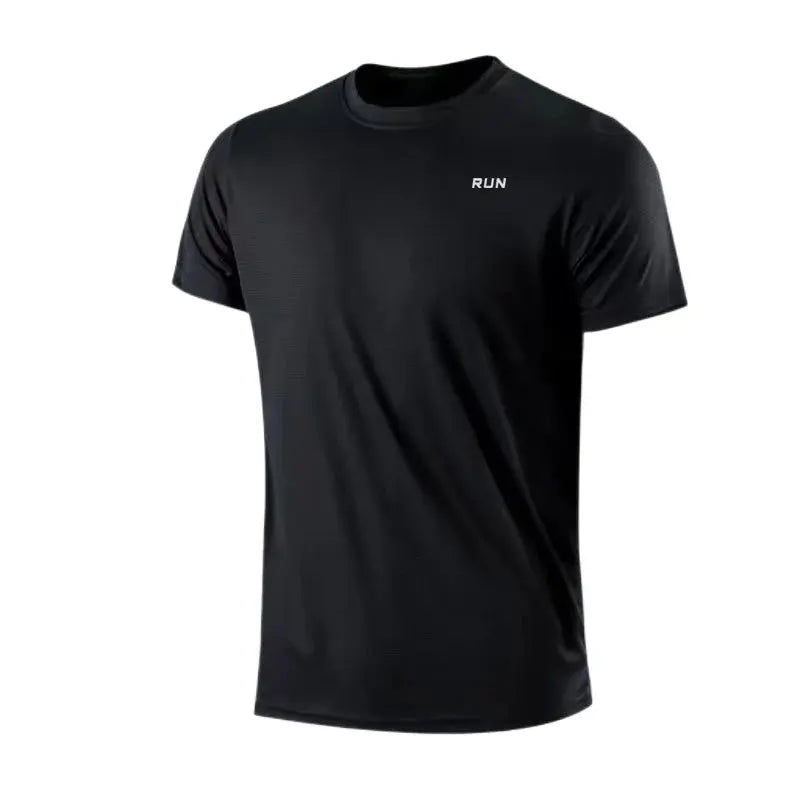 Men's Quick Dry Short Sleeve Gym Running Moisture Wicking Round Neck T-Shirt Training Exercise Gym Sport Shirt Tops Lightweight Best Products Online