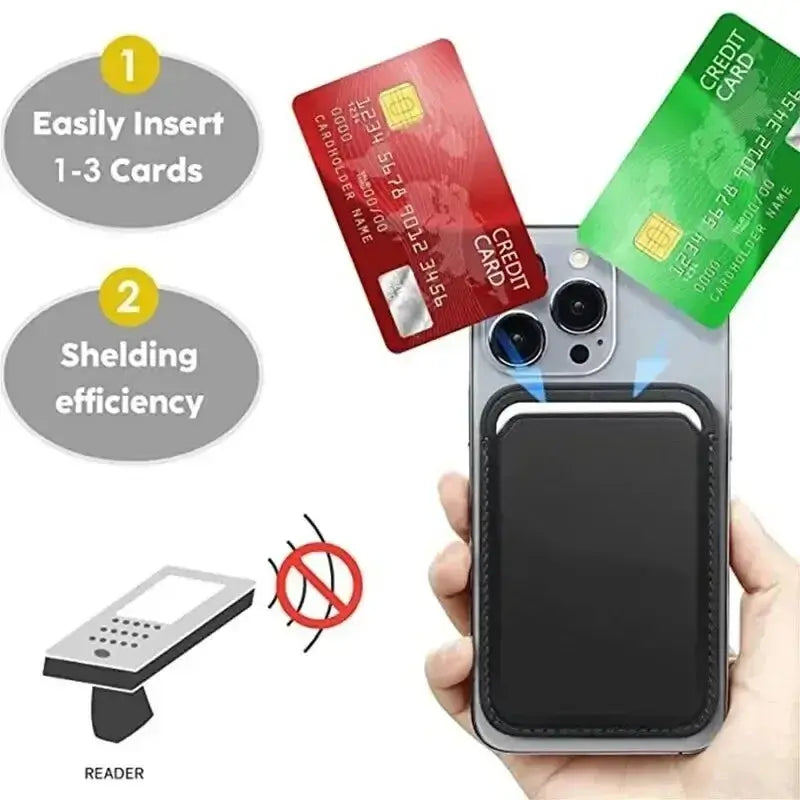 Leather Wallet Case For iPhone 15 Pro Max Magsafe Wallet Leather Compatible For iPhone 14 13 12 Card Holder with MagSafe Magnet Best Products Online