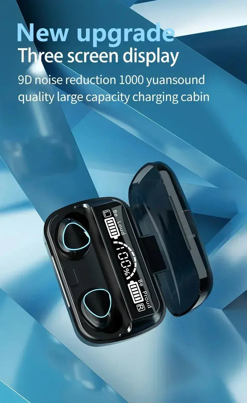 Original M10 Headphones Bluetooth Wireless Earpods Sports Stereo Noise Canceling Headphone Microphone Speaker Caixa De Som Gamer Best Products Online