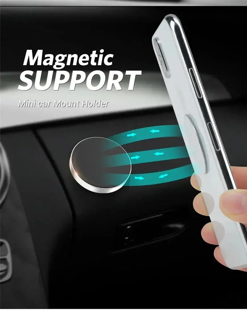 Magnetic Phone Car Holder Stand Universal Magnetic Mount Bracket Stick on Car Dashboard Wall for iPhone Samsung Xiaomi Huawei Best Products Online