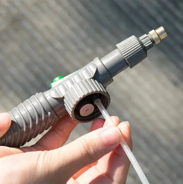 Watering Irrigation High Sprayer Water Pressure Flower Garden Gun Sprayer Head Juice Bottles Interface Plastic Trolley Spray Best Products Online