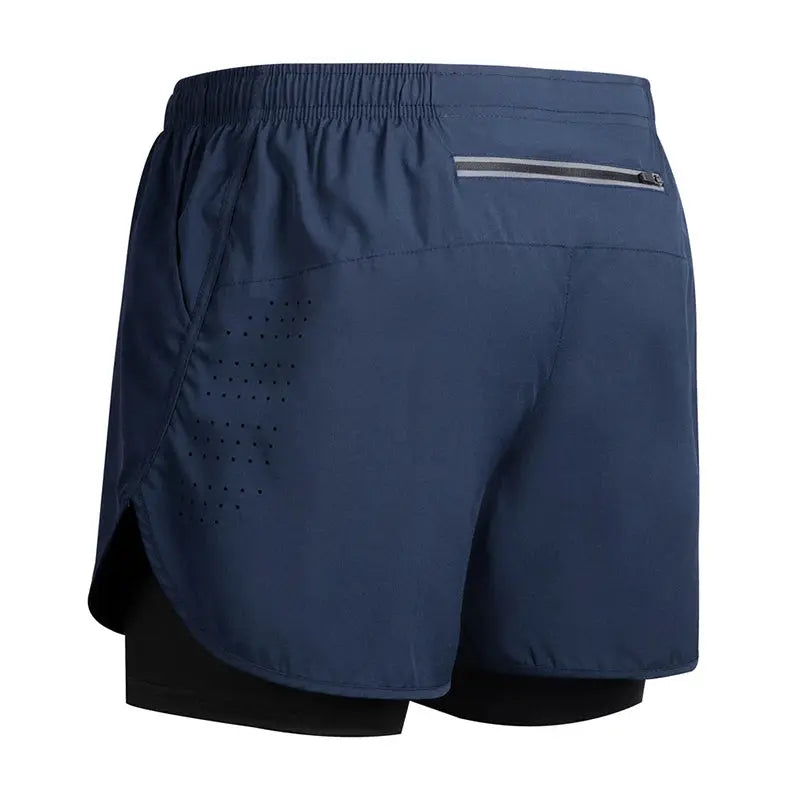 Men's Running Shorts 2025 New Release Gym Fitness 2-in-1 Exercise Summer Quick Dry Trendy Personalized Running Shorts Best Products Online
