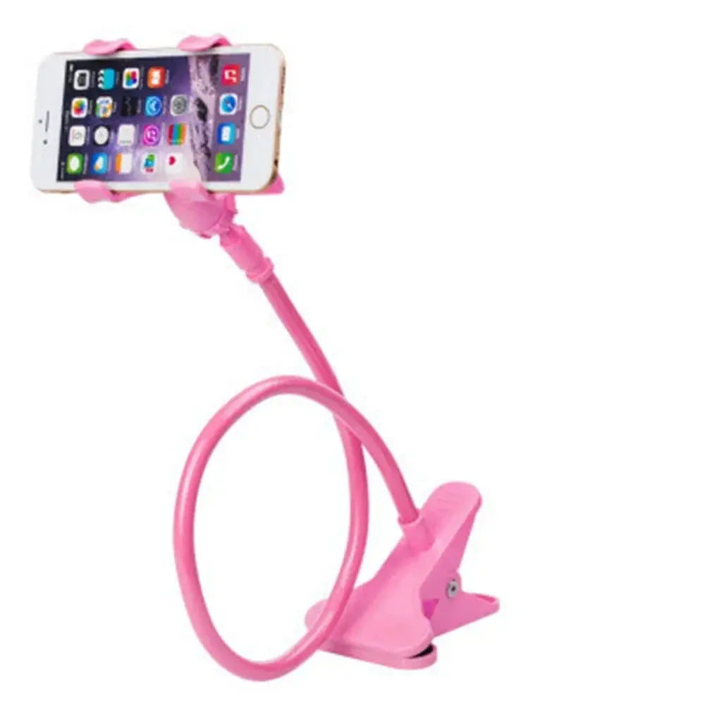 Lazy Bedside DesktopMobile Phone Clamp Bracket Flexible Long Arm Gooseneck Lazy Person Bracket With Handle Overhead Live Bracket Best Products Online