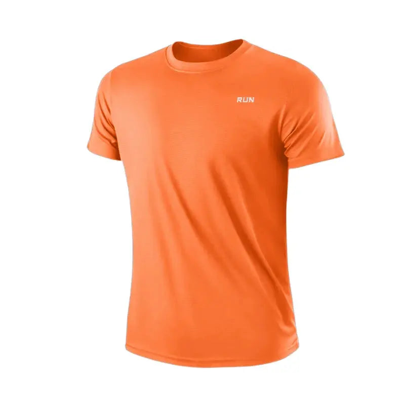 Men's Quick Dry Short Sleeve Gym Running Moisture Wicking Round Neck T-Shirt Training Exercise Gym Sport Shirt Tops Lightweight Best Products Online