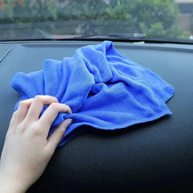 1-20Pcs Microfiber Towels Car Wash Drying Cloth Towel Household Cleaning Cloths Auto Detailing Polishing Cloth Home Clean Tools Best Products Online