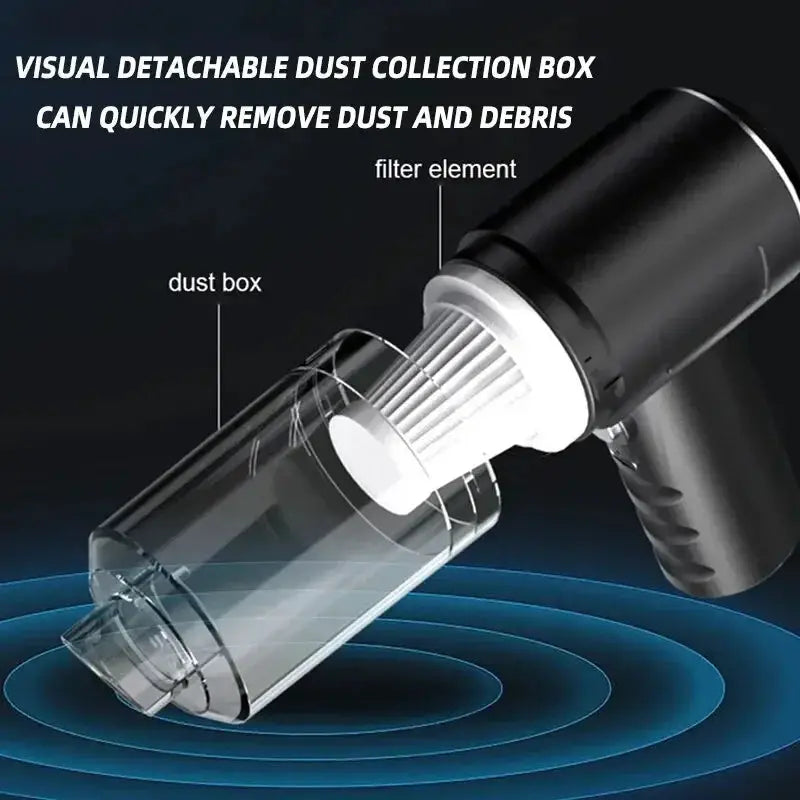 Portable Wireless Car Vacuum Cleaner Wireless Vacuum Cleaner Dual Use for Home and Car 120W High Power Powerful Vacuum Cleaner Best Products Online