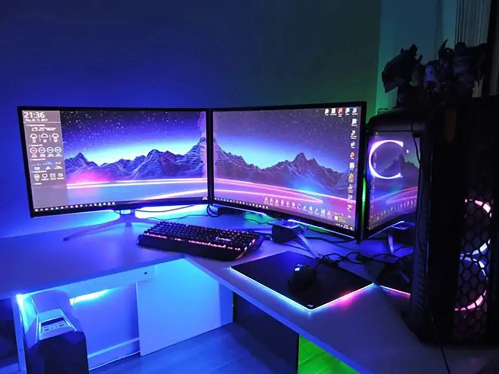 Tape Bluetooth USB LED Strip Light 5050 SMD 5V USB RGB Lights Flexible LED Lamp Tape Ribbon RGB Self-adhesive TV Desktop Diode Best Products Online