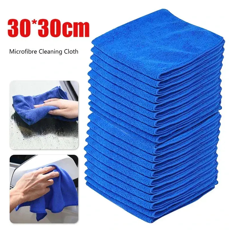 1-20Pcs Microfiber Towels Car Wash Drying Cloth Towel Household Cleaning Cloths Auto Detailing Polishing Cloth Home Clean Tools Best Products Online