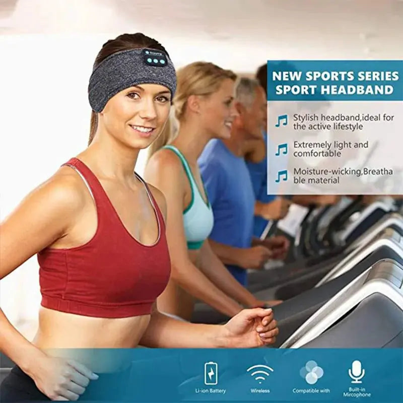 Fone Bluetooth Earphones Sports Sleeping Headband Elastic Wireless Headphones Music Eye Mask Wireless Bluetooth Headset Headband Best Products Online