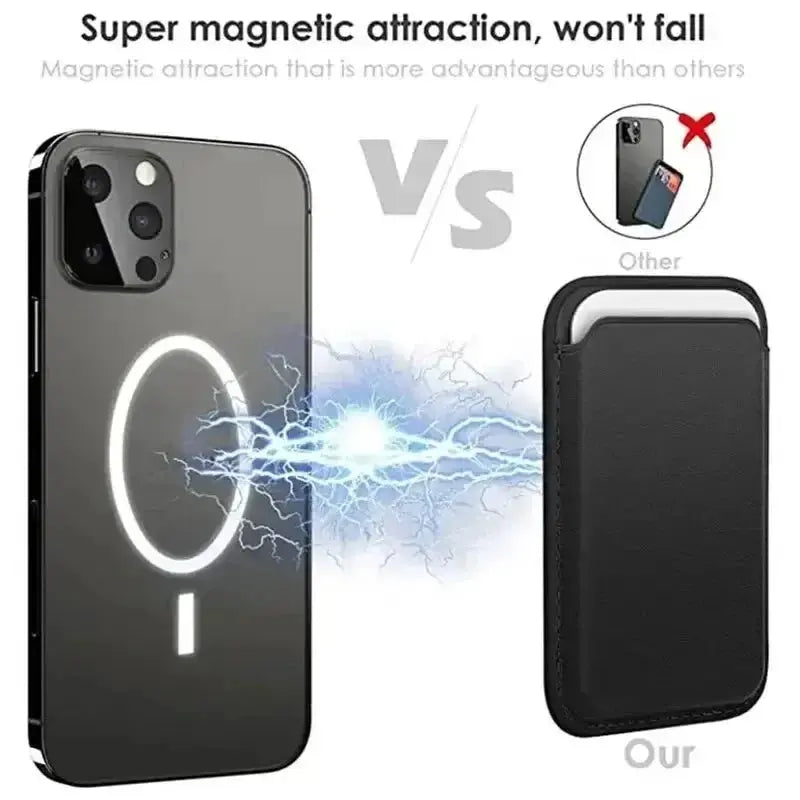 Leather Wallet Case For iPhone 15 Pro Max Magsafe Wallet Leather Compatible For iPhone 14 13 12 Card Holder with MagSafe Magnet Best Products Online