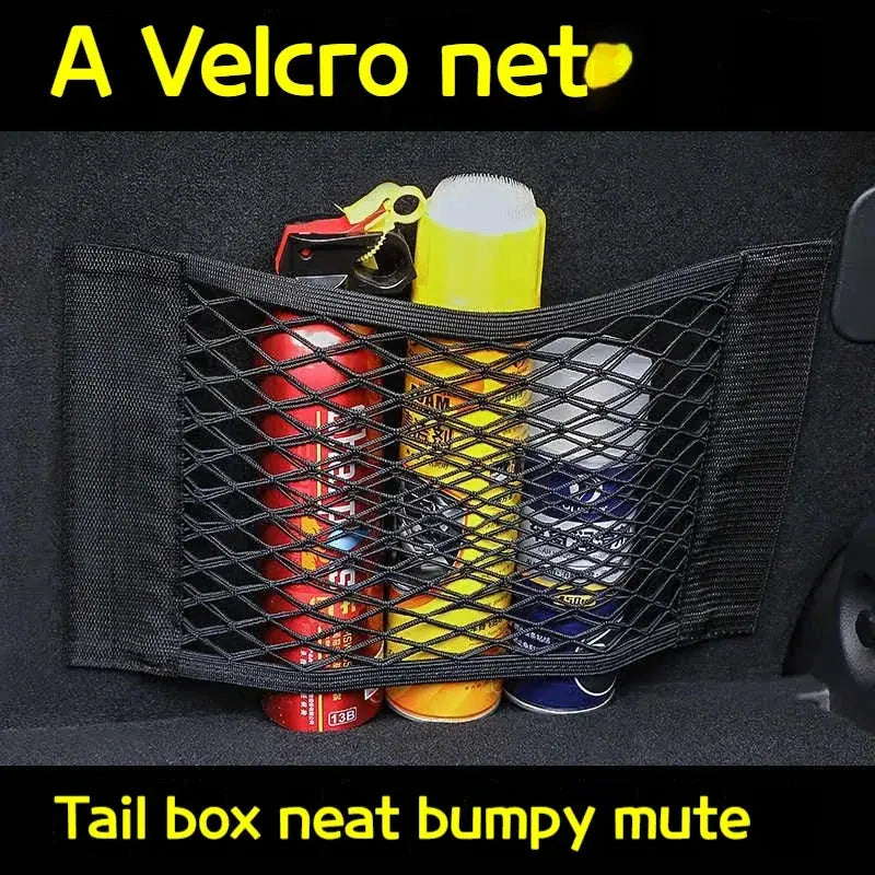 Luggage Storages Car Trunk Storage Bag Double Stretch Velcro Car Storage Net Bag Mesh Storages Net Bag Car Net Best Products Online