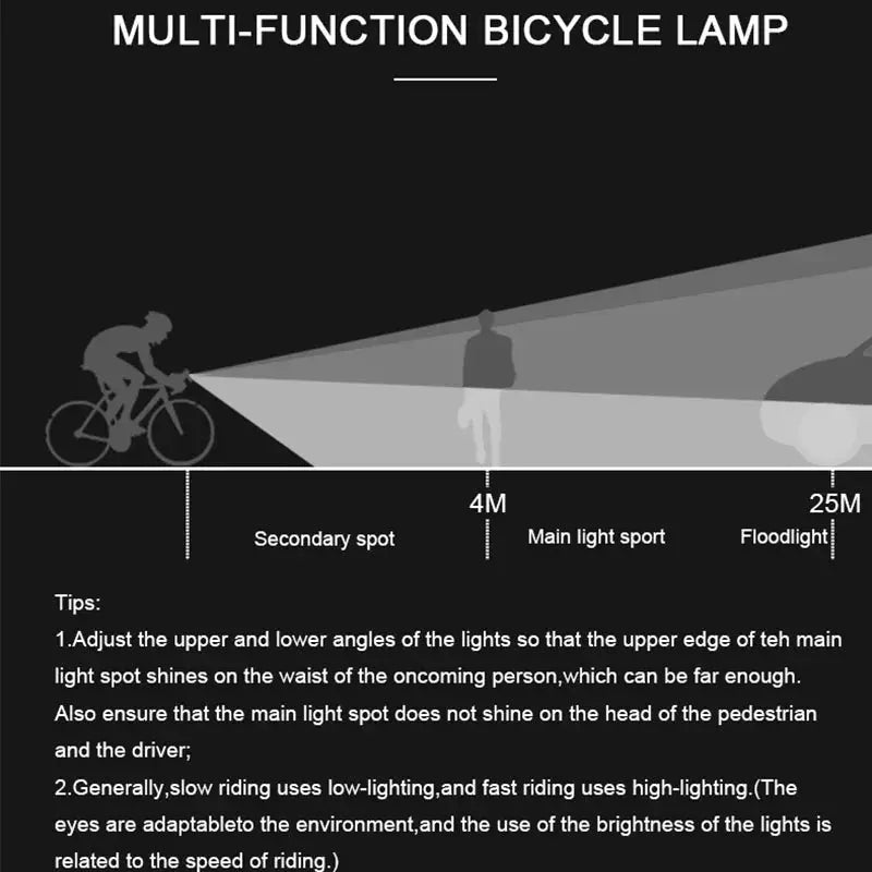 Bike Light Set Bicycle Headlight Taillight USB Rechargeable MTB Bike Front Rear Lamp Set Cycling Flashlight Bicycle Accessories Best Products Online