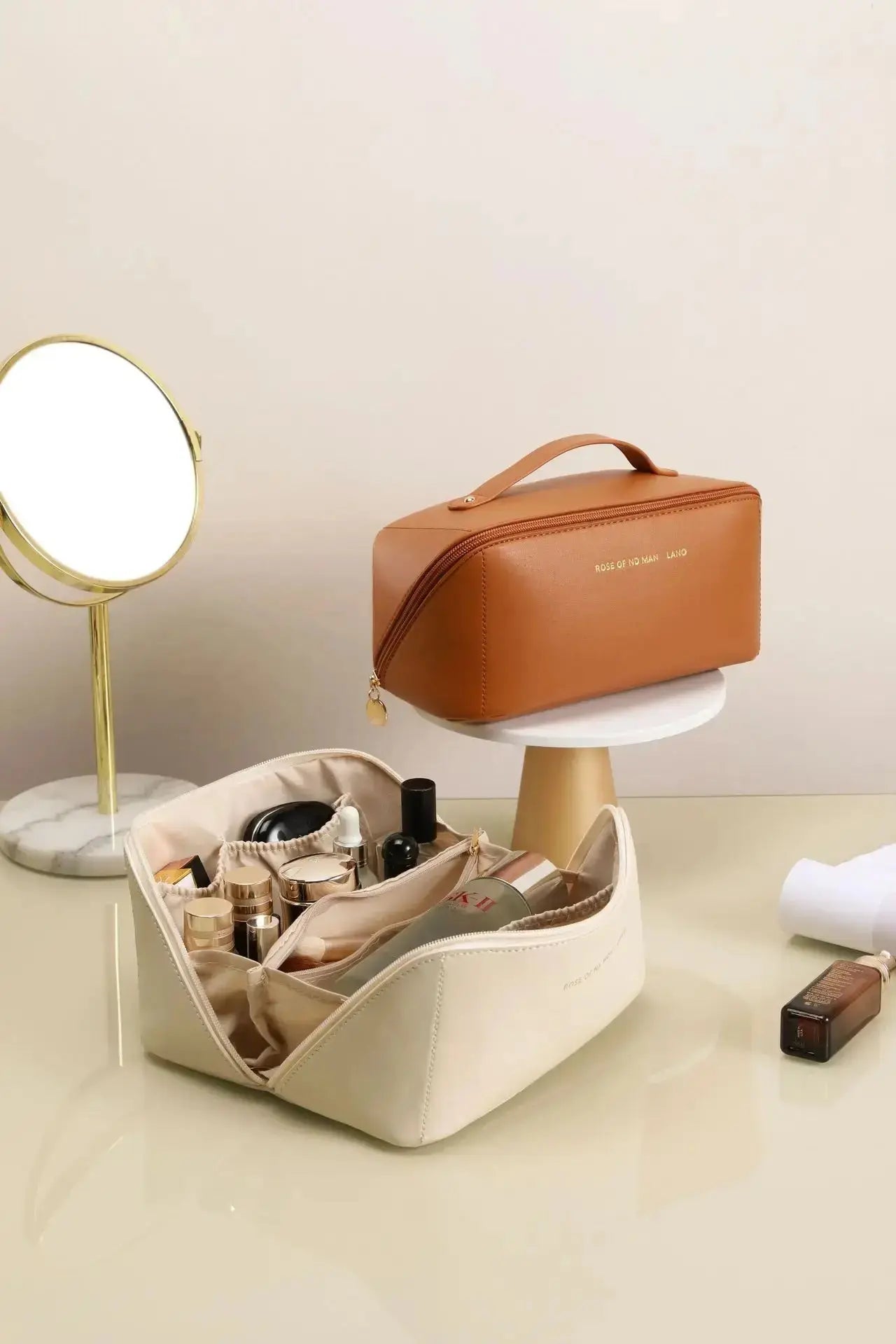 1/2Pcs Cosmetics Storage Kit Large Capacity Travel Toiletry Bag Makeup Bag Ins Advanced Sense Portable Cosmetic Storage Bag Best Products Online