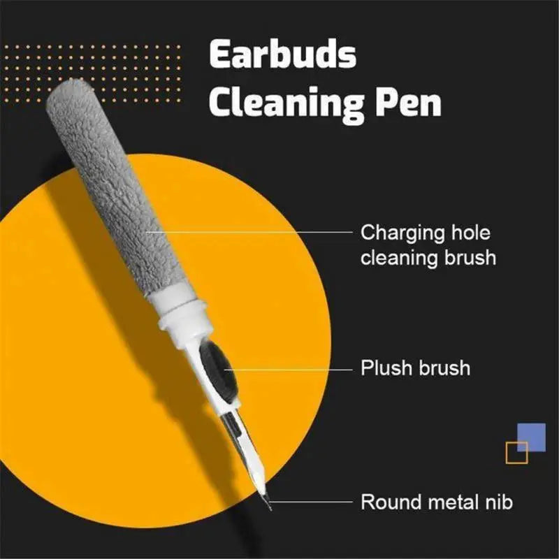 Cleaning Tool for Bluetooth Earphone For Airpods Pro 1 2 3 Earbuds Case Cleaning Pen Bursh Pen for Samsung Xiaomi Huawei Airdots Best Products Online