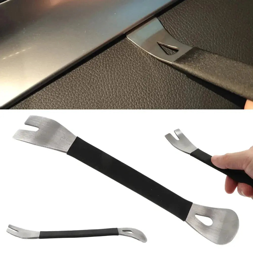 Car Audio Disassembly Tool Stainless Steel PryClip Rocker Crowbar Bar Door Panel Disassembly Pry Panel Interior Best Products Online