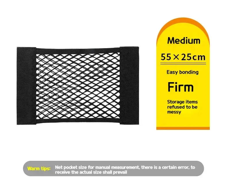 Luggage Storages Car Trunk Storage Bag Double Stretch Velcro Car Storage Net Bag Mesh Storages Net Bag Car Net Best Products Online