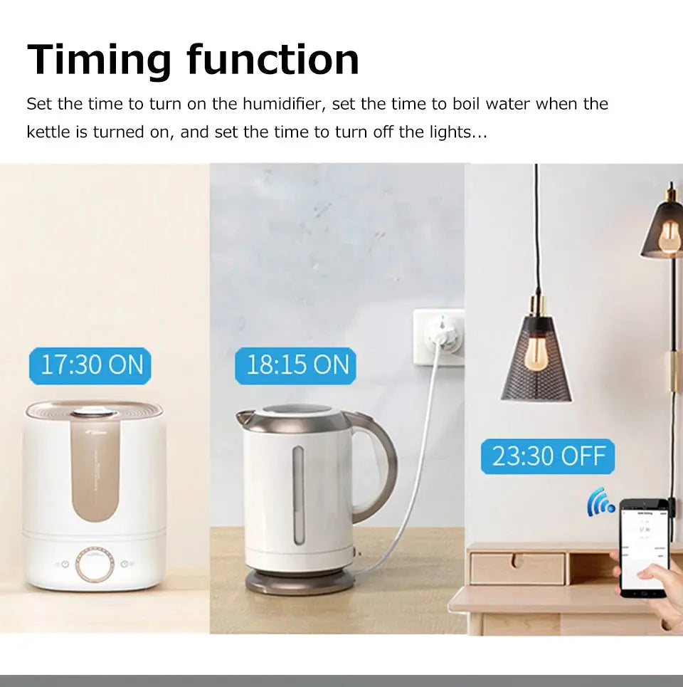 16A WiFi Smart Switch DIY Wireless Tuya Smart Home Alexa Yandex Alice Mini Interruptor Two Way Voice Control Smart Life Best Products Online