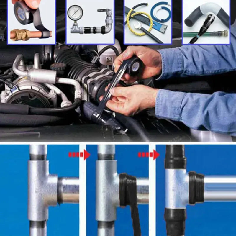 Super Strong Waterproof Stop Leaks Seal Repair Performance Silicone Adhesive Insulating Duct Tapes Best Products Online